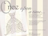Fairy Tale Bridal Shower Invitations Ce Upon A Time Fairy Tale Vintage Bridal Shower Invita