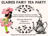 Fairy Tea Party Invitations Tea Party Games for A Fun and Fabulous Par Tea