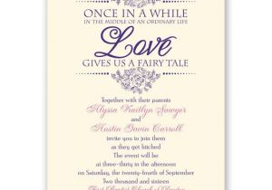 Fairytale Bridal Shower Invitations Party Invitation Cinderella Fairy Tale Wedding