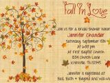 Fall themed Bridal Shower Invitations Fall In Love Bridal Shower Invitation by Whateveris On Etsy