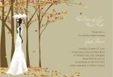 Fall themed Wedding Shower Invitations Fall In Love Autumn themed Bridal Shower Invitations Print