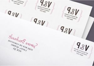 Fancy Address Labels for Wedding Invitations Wedding Invitation Return Address Elegant Address Labels