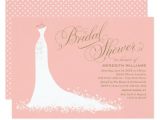 Fancy Bridal Shower Invitations Bridal Shower Invitation Elegant Wedding Gown