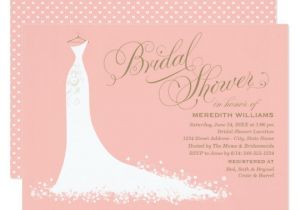 Fancy Bridal Shower Invitations Bridal Shower Invitation Elegant Wedding Gown