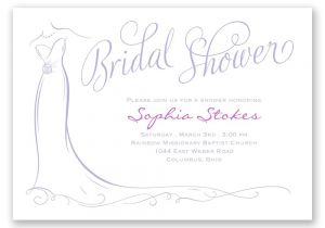 Fancy Bridal Shower Invitations Elegant Bride Bridal Shower Invitation