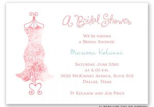 Fancy Bridal Shower Invitations Fancy Free Mini Bridal Shower Invitation
