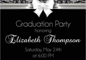 Fancy Graduation Invitations Elegant Graduation Party Invitation High School or College