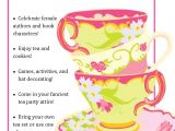 Fancy Nancy Tea Party Invitations Programs Wells Branch Bookworms
