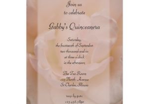 Fancy Quinceanera Invitations Fancy Pink Rose Quinceanera Party Invitation 5 Quot X 7