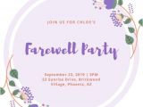 Farewell Party Invitation Template Free Customize 3 999 Farewell Party Invitation Templates