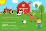 Farm Party Invitation Template Free Farm Birthday Invitations Free