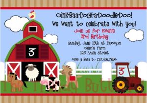Farm Party Invitation Template Free Free Printable Kids Tractor Birthday Invitation