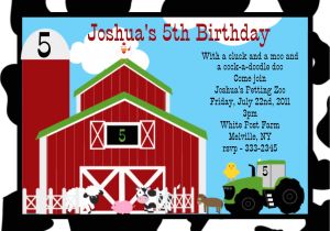 Farmyard Party Invitations Free Farm Birthday Invitations Ideas Bagvania Free Printable