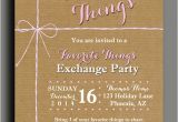 Favorite Things Birthday Party Invitation Favorite Things Party Invitation Printable or Printed with