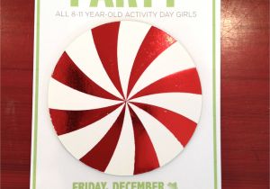 Favorite Things Christmas Party Invitation Activity Days – Favorite Things Party