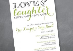 Favorite Things Party Invitation Wording Love and Laughter Rehearsal Dinner Invitation by