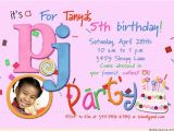 Fifth Birthday Party Invitation Wording 5th Birthday Invitation Wording A Birthday Cake