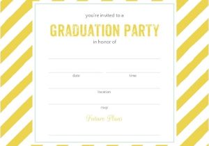Fill In Graduation Invitations Blank Graduation Invitation orderecigsjuice Info