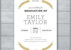 Fill In Graduation Invitations Fill In Graduation Party Invitations Template Resume