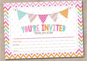 Fill In Graduation Invitations Fill In Printable Party Invitations Instant by