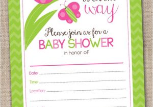 Filling Out Baby Shower Invitations Fill In Baby Shower Invitations Little by Inkobsessiondesigns