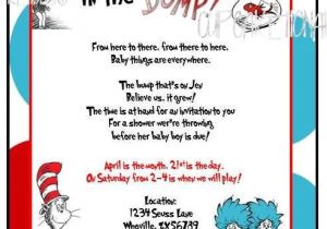 Find Dr Seuss Baby Shower Invitations Items Similar to Dr Seuss Baby Shower Invitation I Print