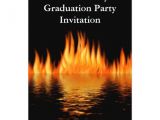 Fire Academy Graduation Invitations Fire Academy Graduation Party Invitation Fireman Zazzle