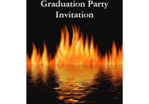 Fire Academy Graduation Invitations Fire Academy Graduation Party Invitation Fireman Zazzle