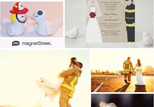 Firefighter themed Wedding Invitations Firefighter Wedding Inspiration to Ignite Your