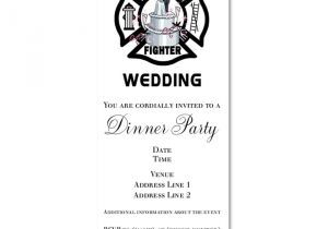 Firefighter themed Wedding Invitations Fireman Wedding Invitations Party Invitations Ideas