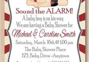 Fireman Baby Shower Invitations Firefighter Baby Showers Its A Boy and Boys On Pinterest