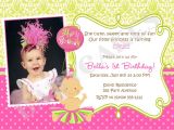 First Birthday Invitation Card Matter Quotes for 1st Birthday Invitations Quotesgram
