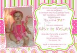 First Birthday Invitation Wordings by Baby First Birthday Invitation Wording Ideas for the House