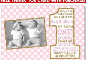First Birthday Invitations for Twins Best 25 Twin First Birthday Ideas On Pinterest