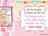 First Birthday Party Invitation Message Unique Cute 1st Birthday Invitation Wording Ideas for Kids