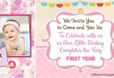 First Happy Birthday Invitation Message Unique Cute 1st Birthday Invitation Wording Ideas for Kids