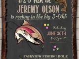 Fishing themed Party Invitations Fishing Birthday Invitation Invite 30th 40th 50th 60th