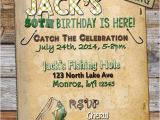 Fishing themed Party Invitations Printable Fishing Birthday Invitation Fishing themed