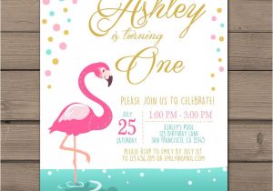 Flamingo Party Invitation Template Free Flamingo Party Invitation Flamingo Birthday Invitation