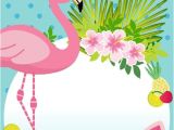 Flamingo Party Invitation Template Free Invitation Flamingo Templates to Edit and Print for Free