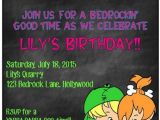 Flintstones Party Invitations Flintstones Pebbles Birthday Invite by Grinandgiggles On Etsy