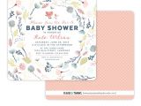 Floral Baby Shower Invitations Free Printable Baby Shower Invitation Floral Invitations with