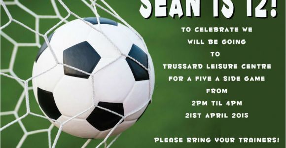 Football Party Invitation Template Uk 40th Birthday Ideas Free Football Birthday Party