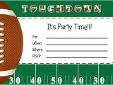 Football Party Invitation Template Uk Football themed Party Invitation Template Free Free