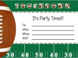 Football Party Invitations Templates Free Free Football Party Printables From by Invitation Only Diy