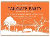 Football Tailgate Party Invitation Wording Tailgate Party Go Dawgs Uga Invitations