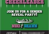 Football themed Gender Reveal Party Invitations Pinterest • the World’s Catalog Of Ideas