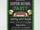 Football Watch Party Invitation Wording Super Bowl Invitation Chalkboard Super Bowl Invitation