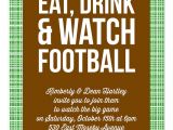 Football Watch Party Invitation Wording Watch Football Party Invitations by Invitation