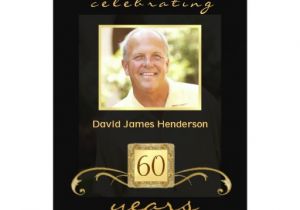 Formal 60th Birthday Invitation Wording 60th Birthday Party Invitations formal for Men